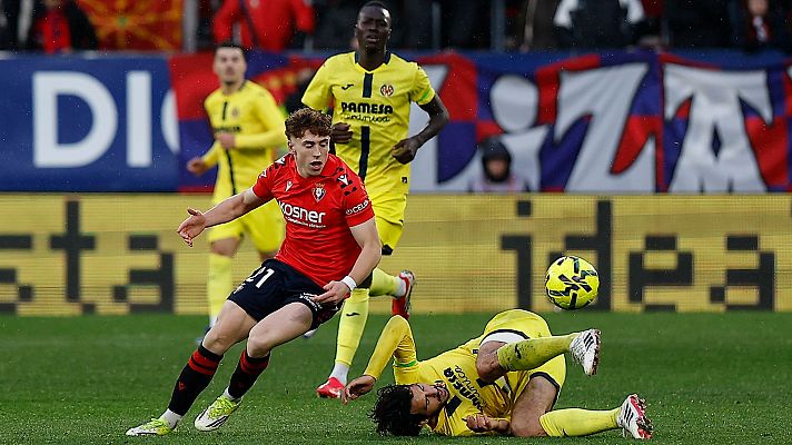 Resúmenes de LaLiga - Osasuna - Villarreal: resumen del partido de la 22ª jornada de Liga | Primera