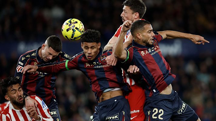 Resúmenes de LaLiga - Levante - Atlético: resumen del partido de la 22ª jornada de Liga | Primera