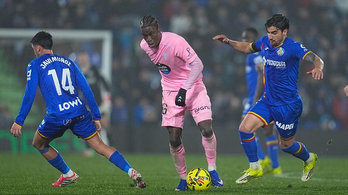 Resúmenes de LaLiga - Getafe - Celta: resumen del partido de la 22ª jornada de Liga | Primera