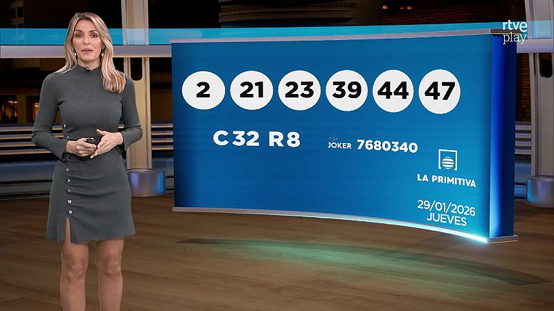 Sorteo de la Lotería Nacional, Bonoloto, Primitiva y Jóker: 29/01/2026 - Loterías | Ver