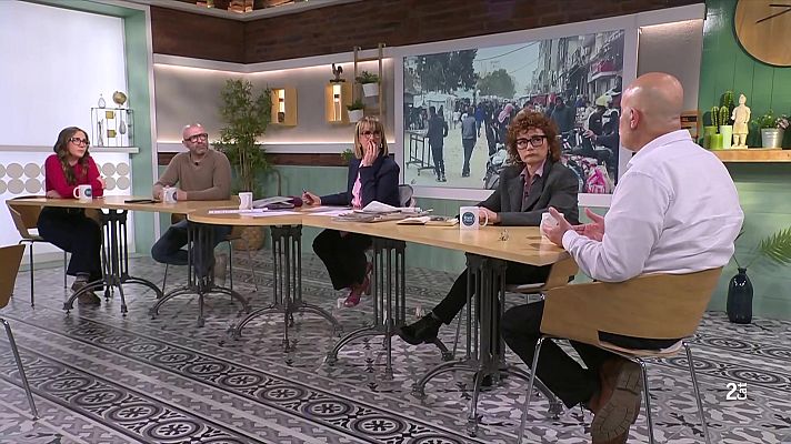 Cafè d'idees - Yolanda Díaz, Santiago Niño-Becerra i el BCNegra 2026