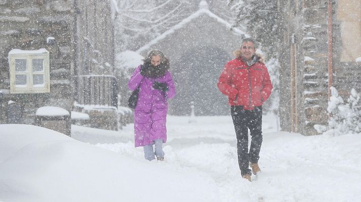 Telediario 1 - Así se crean los nombres de las borrascas