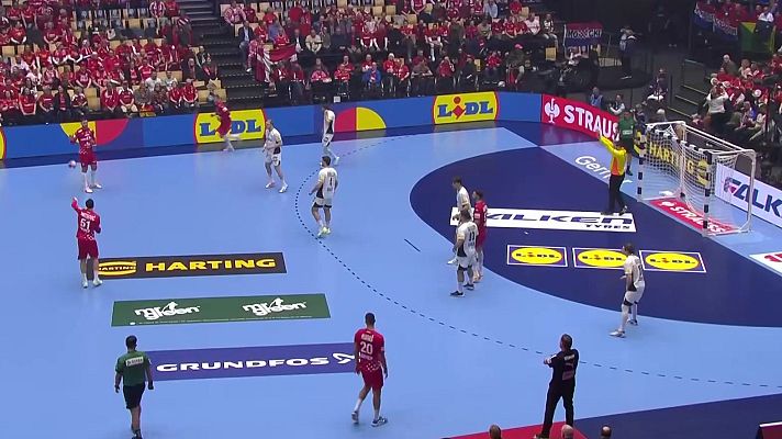 Europeo de Balonmano - Campeonato de Europa Masculino. 1ª Semifinal: Alemania - Croacia