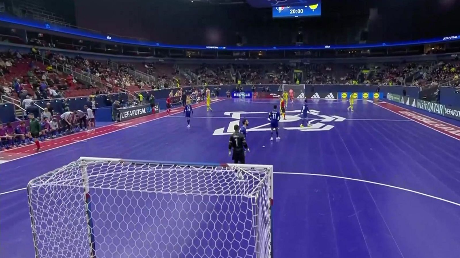 Fútbol Sala - Campeonato de Europa Masculino. 1/4 Final: Francia - Ucrania  - Fútbol Sala | Ver