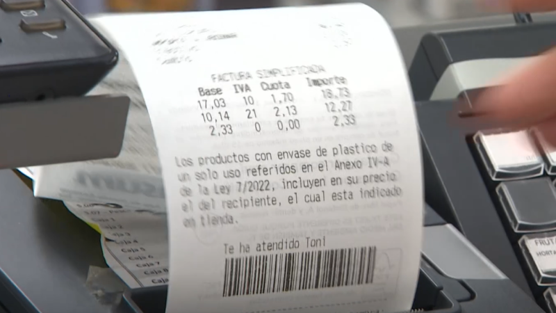 La patronal pide que no sea obligatorio imprimir tiquets - Telediario Fin de Semana | Ver