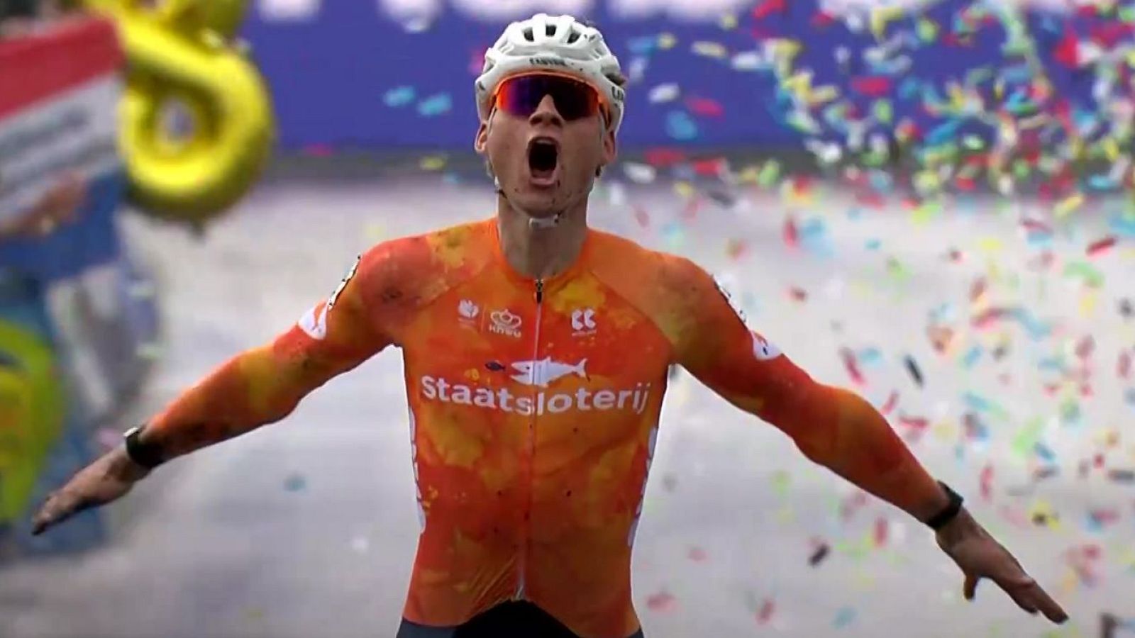 Van der Poel logra su octavo mundial de ciclocross - Ciclismo | Ver