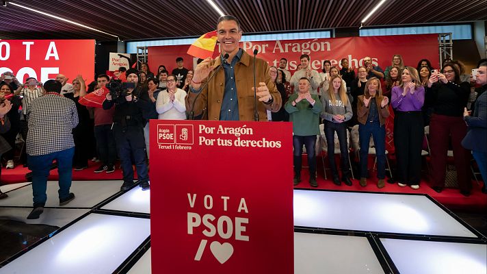 Telediario Fin de Semana - Una concejal del PP insulta a Sánchez en un mitin del PSOE y los socialistas exigen a Feijóo una condena "inmediata"