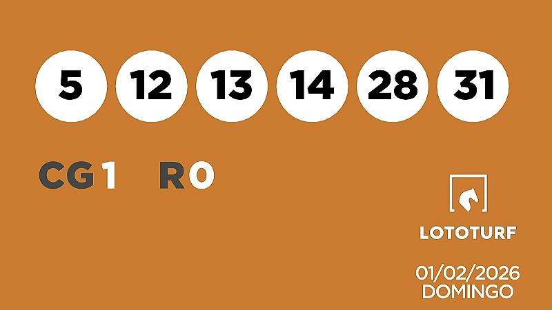 Sorteo de la Loter�a Lototurf del 01/02/2026 - Ver ahora