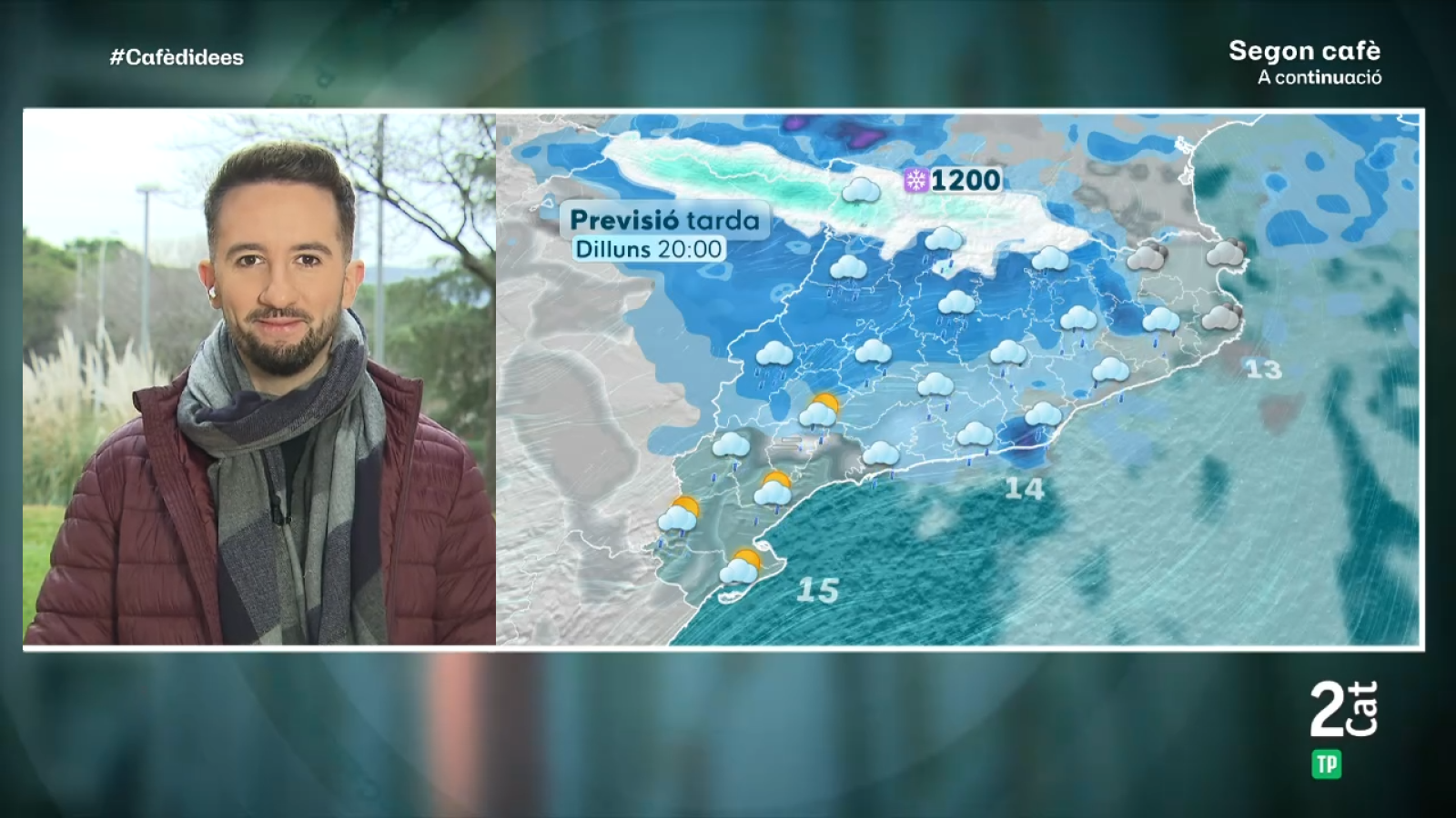 El Temps - La Candelera plorarà o riurà? Dilluns de pluja a la tarda, neu al Pirineu i vent del sud - El temps | Veure