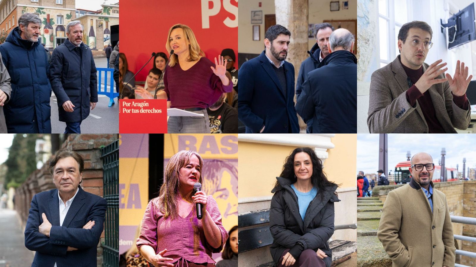 El insulto a Sánchez en Teruel impacta en la recta final de la campaña de las aragonesas