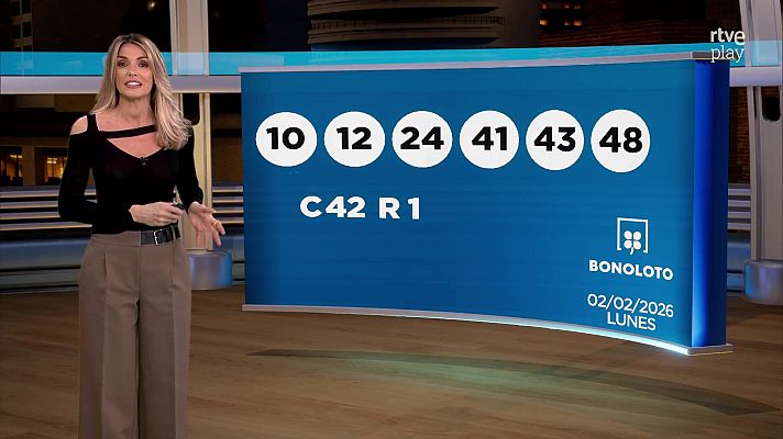 Loterías - Sorteo de la Bonoloto y Primitiva del 02/02/2026