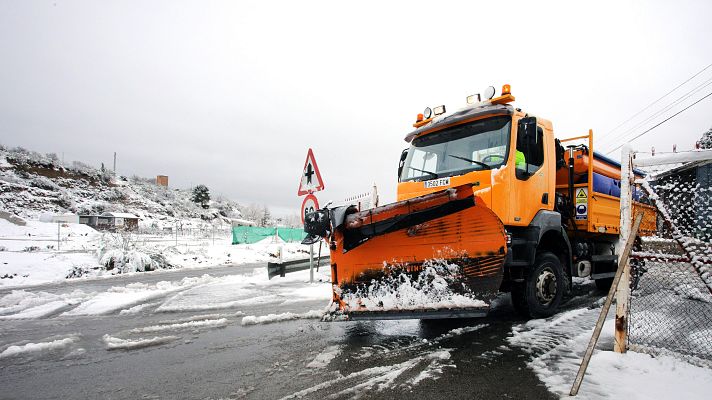 El tiempo - inestabilidad con nieve en las montañas y chubascos fuertes en el sur y Galicia