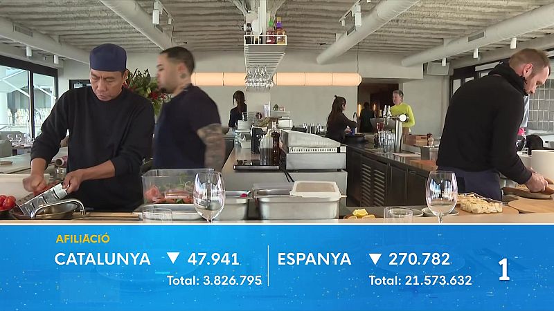 Catalunya registra el gener amb menys atur en 18 anys