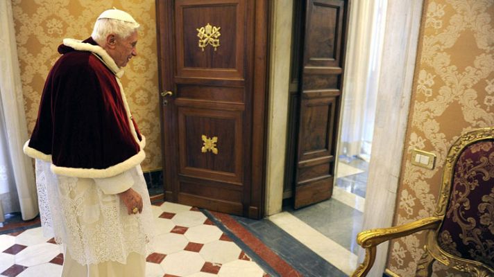 Telediario 1 - Alcance del papado de Benedicto XVI