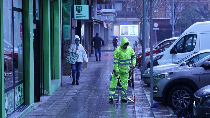 Telediario 1 - El mercado laboral destruye 270.782 empleos en el peor mes de enero desde 2012