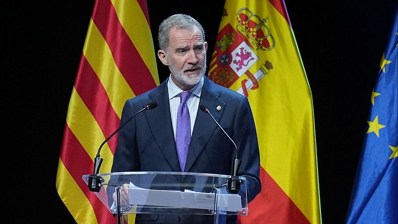 El rey pide a los nuevos jueces que sean ejemplo de "rectitud" para favorecer el "buen funcionamiento del sistema político" - Telediario 1 | Ver