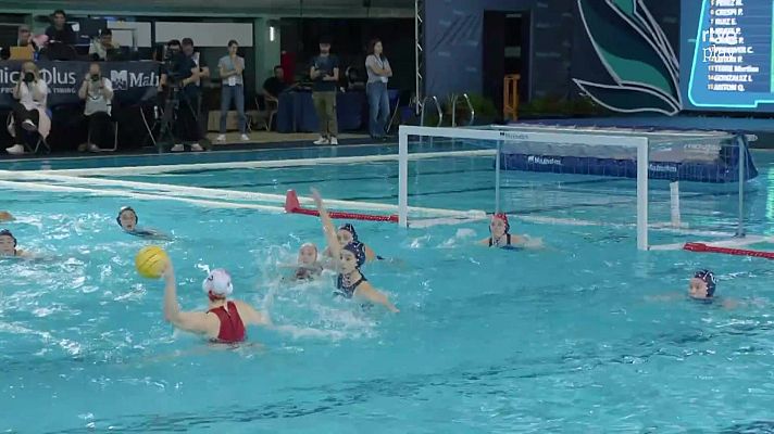 Waterpolo - Campeonato de Europa Femenino. 5º-8º puesto: España - Francia