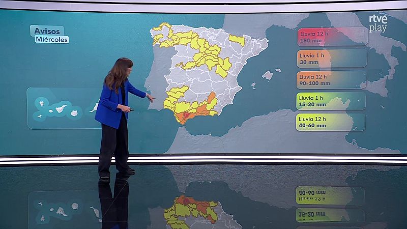 El Tiempo Noche - 03/02/26 - RTVE.es - El tiempo | Ver