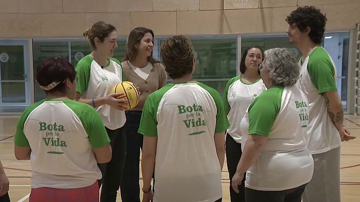 Los Deportes de La1 - Baloncesto contra el cáncer en el Instituto Catalán de Oncología