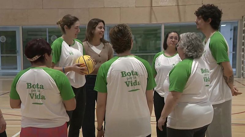 Baloncesto contra el cáncer en el Instituto Catalán de Oncología - Los Deportes de La1 | Ver