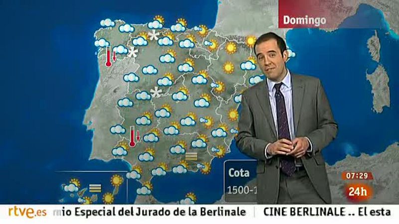 Precipitaciones débiles a partir del mediodía en el norte de España - El tiempo | Ver
