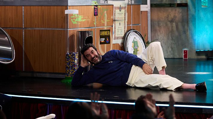 La Revuelta - La surrealista lesión de espalda de Arturo Valls