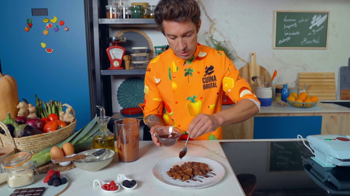 Cuina Brutal - Gofre de xocolata