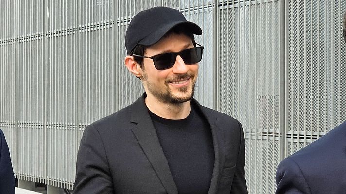 Telediario 2 - El cofundador de Telegram critica la regulación de Sánchez de las redes