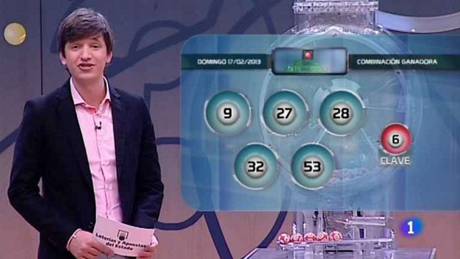 Gordo de la Primitiva - 17/02/13 - Ver ahora