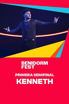 Benidorm Fest - Kenneth interpreta "Los Ojos No Mienten"