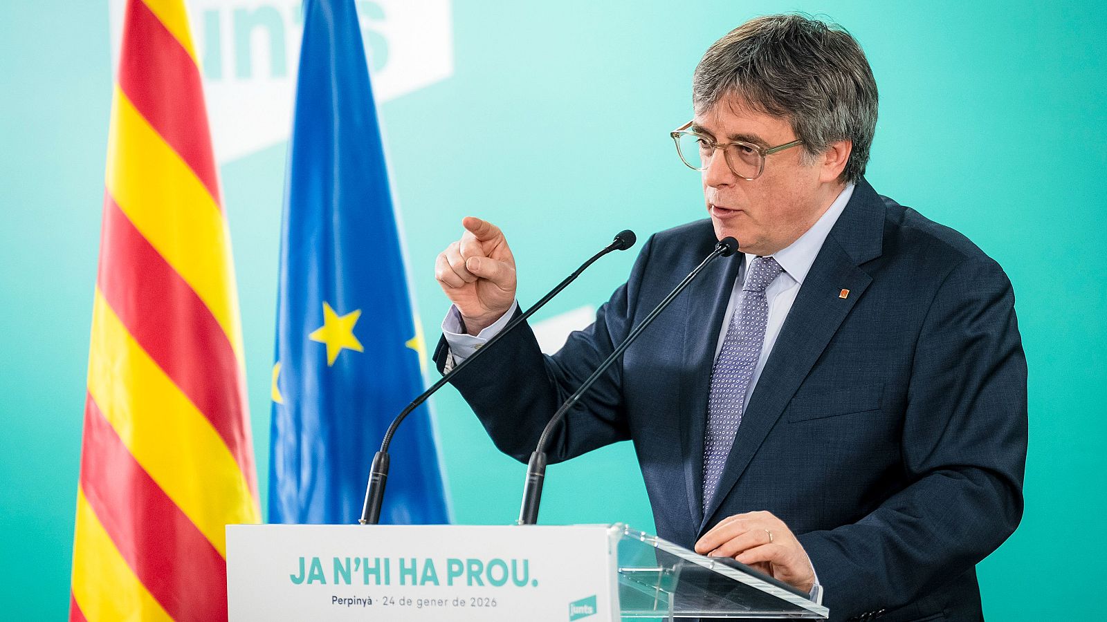 El Tribunal de Justicia de la UE anula la decisión del Parlamento Europeo de retirar la inmunidad a Puigdemont | Ver