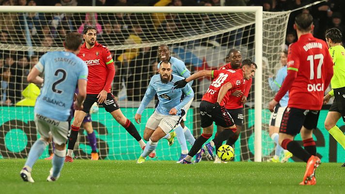 Resúmenes de LaLiga - Celta - Osasuna: resumen del partido de la 23ª jornada de Liga | Primera