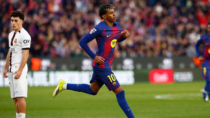 Resúmenes de LaLiga - Barcelona - Mallorca: resumen del partido de la 23ª jornada de Liga | Primera