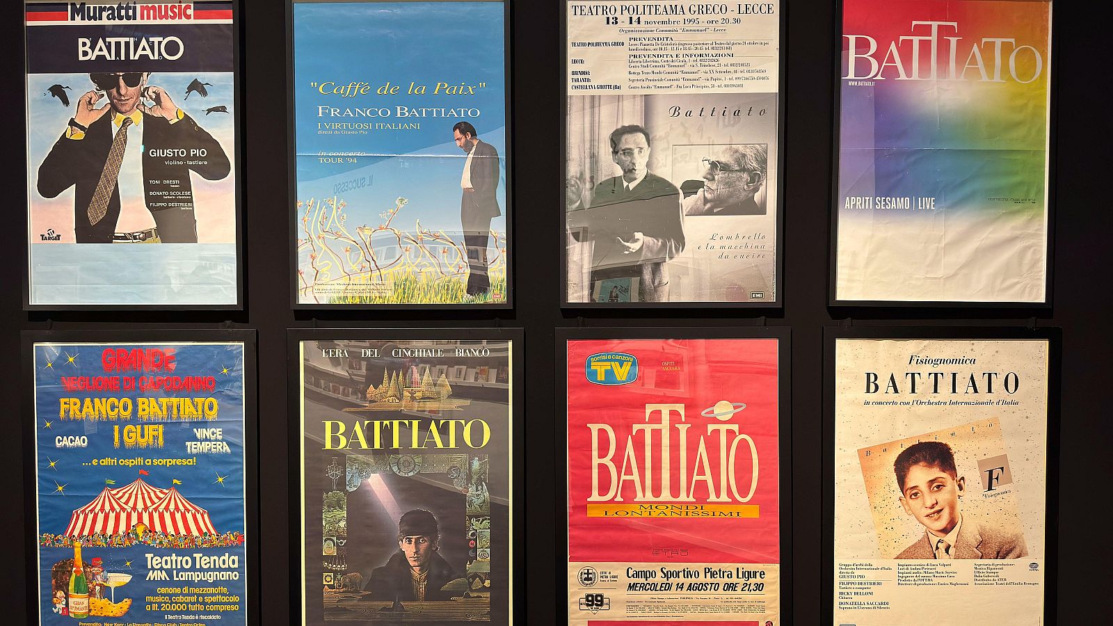 Una exposición en Roma recuerda a Franco Battiato - Telediario 2 | Ver