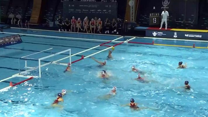 Waterpolo - Campeonato de Europa Femenino. 5º-6º puesto: Croacia - España. Resumen