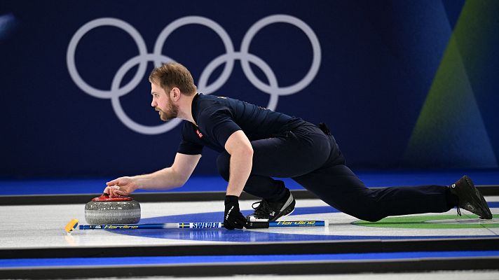 Curling JJOO Milano Cortina 2026 - Curling: Round Robin. Dobles mixtos: Suecia - Noruega