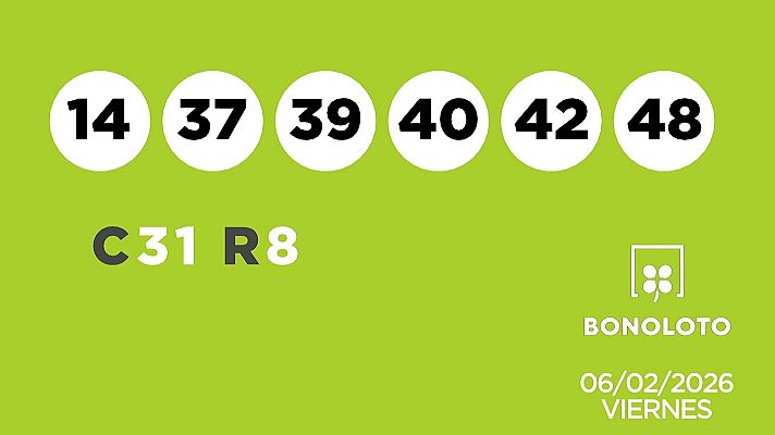 SELAE - Sorteo de la Lotería Bonoloto y Euromillones del 06/02/2026