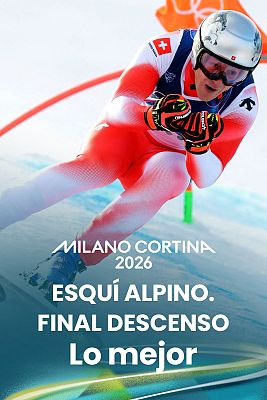 Esquí Alpino JJOO Milano Cortina 2026 - Resumen de la final de descenso masculino de esquí alpino