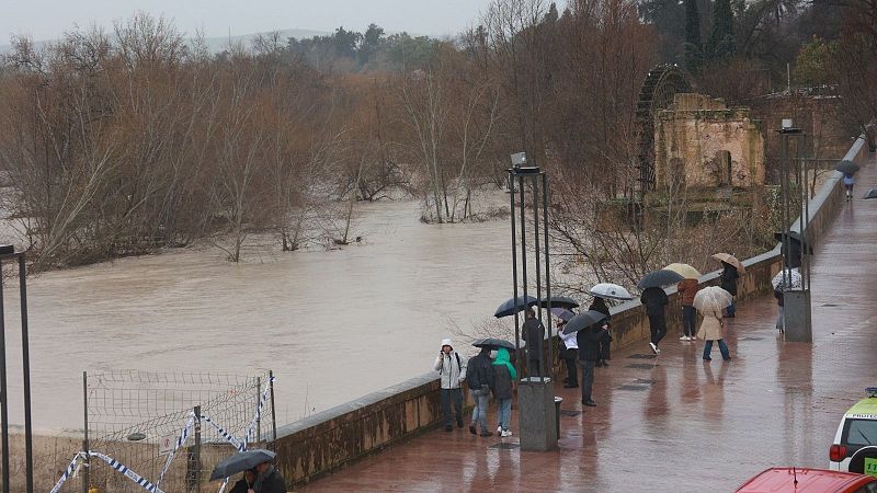 Andalucía, en alerta máxima por la borrasca Marta | Ver