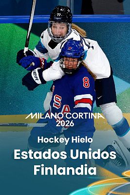 Hockey Hielo JJOO Milano Cortina 2026 - Ronda preliminar femenina: Estados Unidos - Finlandia