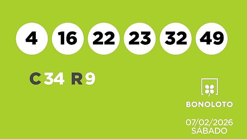 Sorteo de la Loter�a Bonoloto del 07/02/2026 - Ver ahora