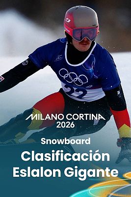 Snowboard: Clasificación eslalon gigante