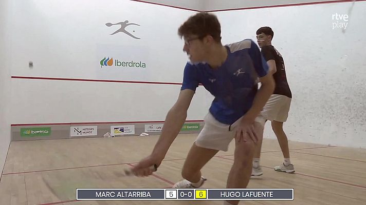 Squash - Campeonato España: Final femenina y final masculina