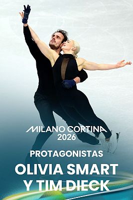 Patinaje artístico JJOO Milano Cortina 2026 - Olivia Smart y Tim Dieck, la abanderada española y su 'ave fénix' particular