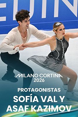 Patinaje artístico JJOO Milano Cortina 2026 - Sofía Val y Asaf Kazimov, los alumnos aventajados de Sara Hurtado y Kiril Jaliavin