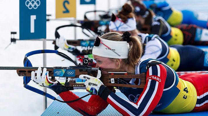 Biatlón JJOO Milano Cortina 2026 - Final relevos mixtos 4 x 6km