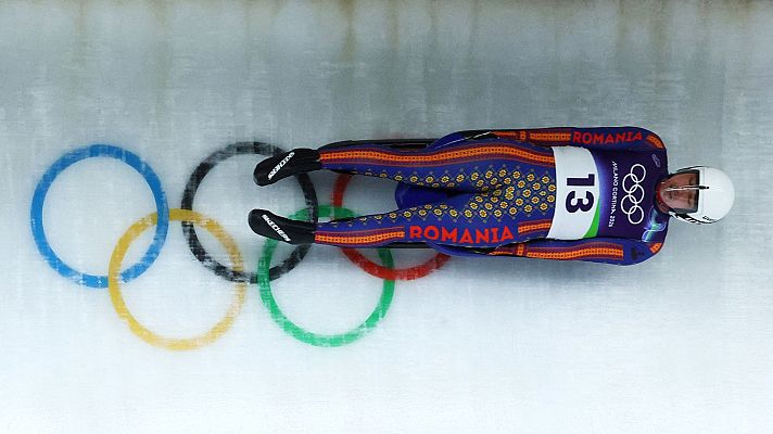 Luge JJOO Milano Cortina 2026 - Individual masculina. Final Cuarta manga