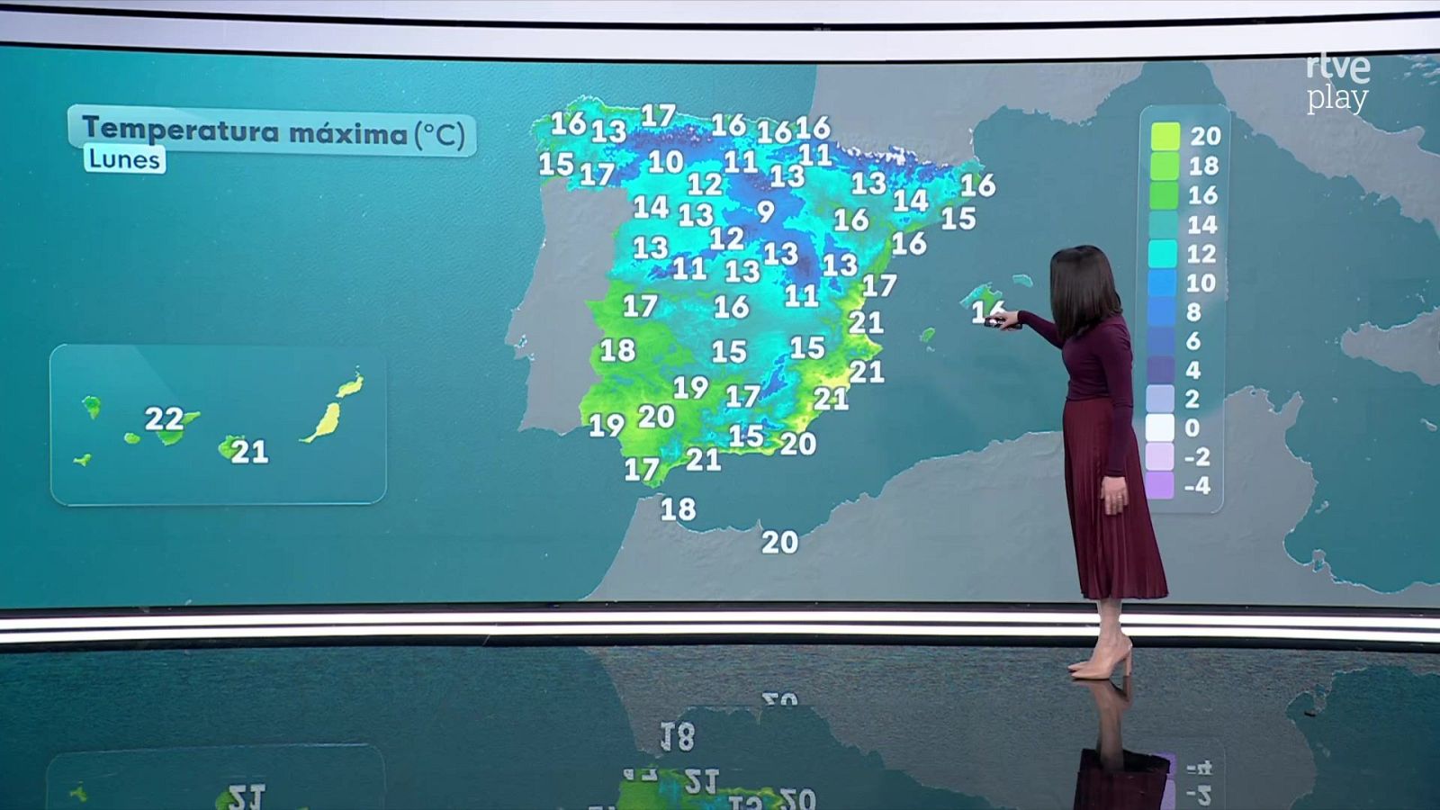 El Tiempo Noche - 08/02/26 - RTVE.es - El tiempo | Ver