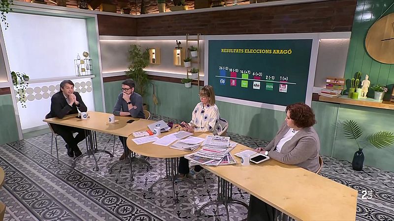 Vaga de maquinistes de trens, eleccions a l'Arag� i Francesc Torralba