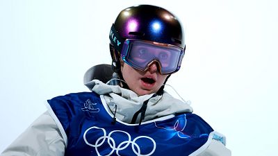 Nora Cornell, tras su participaci�n en el 'big air': "Ahora tengo el foco completamente puesto en el 'slopestyle'"